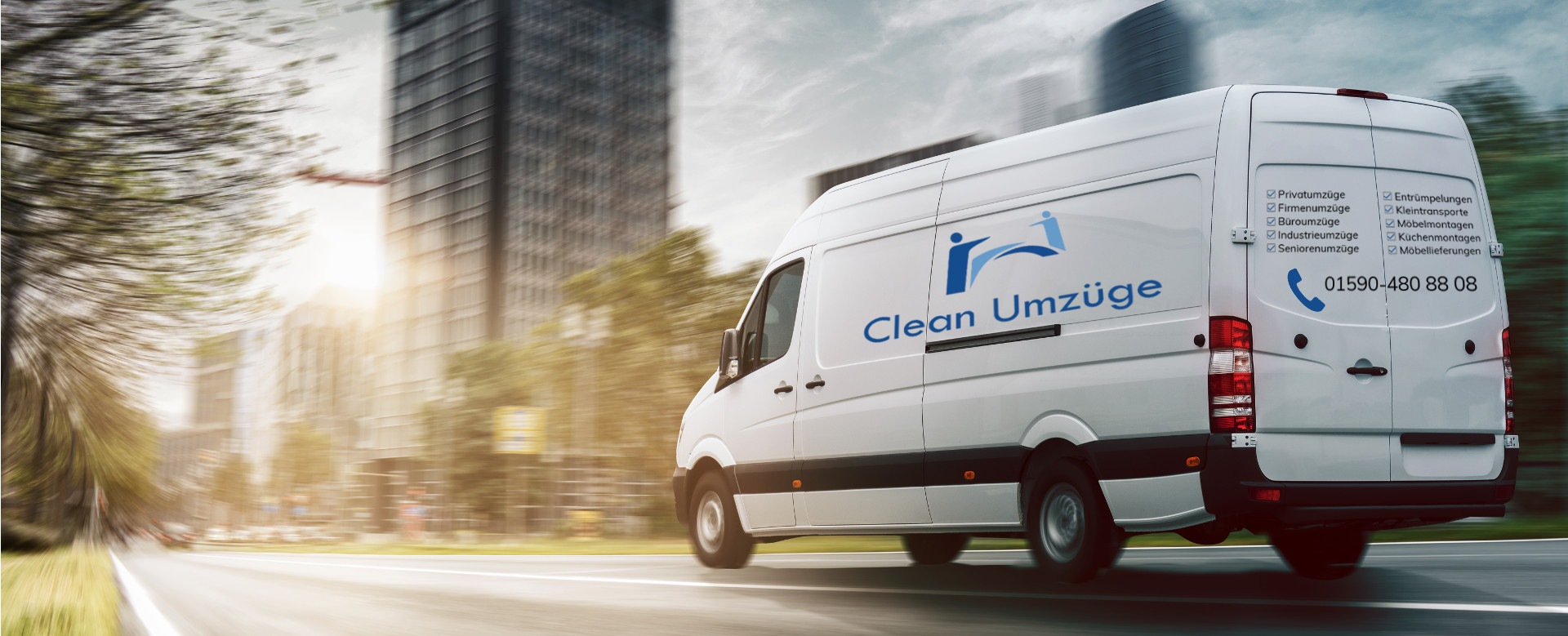 Moving vans from Clean Umzüge Nuremberg